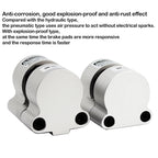 Pneumatic Brake Cylinder Industrial Lathe Holding Air Pressure Butterfly DBF-L8/10/15/20(DBF-L10)