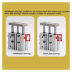 Pneumatic Compact Guide Cylinder MGPL32-100 Stroke 50/75/100/125/150/200MM(Stroke 25mm)