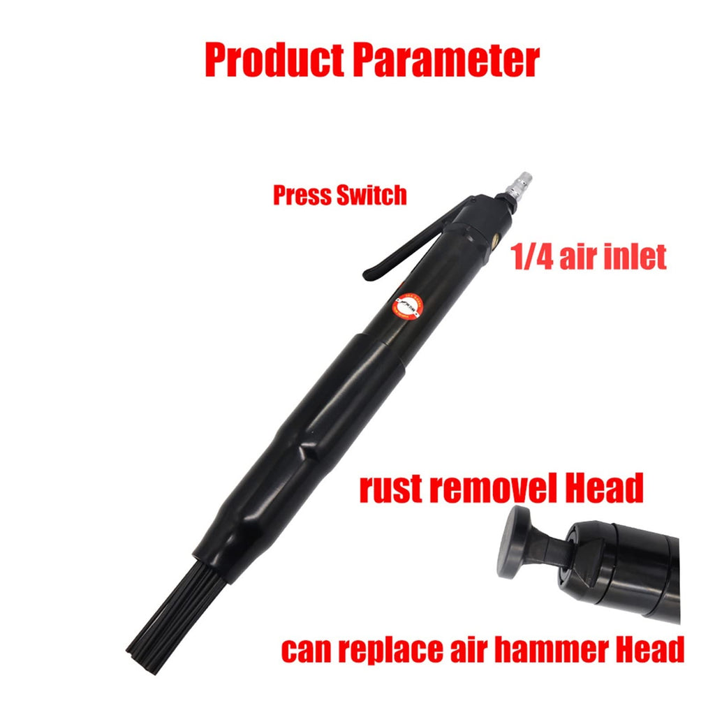 Air Hammer Pneumatic Air Rust Removal & Hammer Gun Dual Use Needle Scalers Small Rust Remover Tools