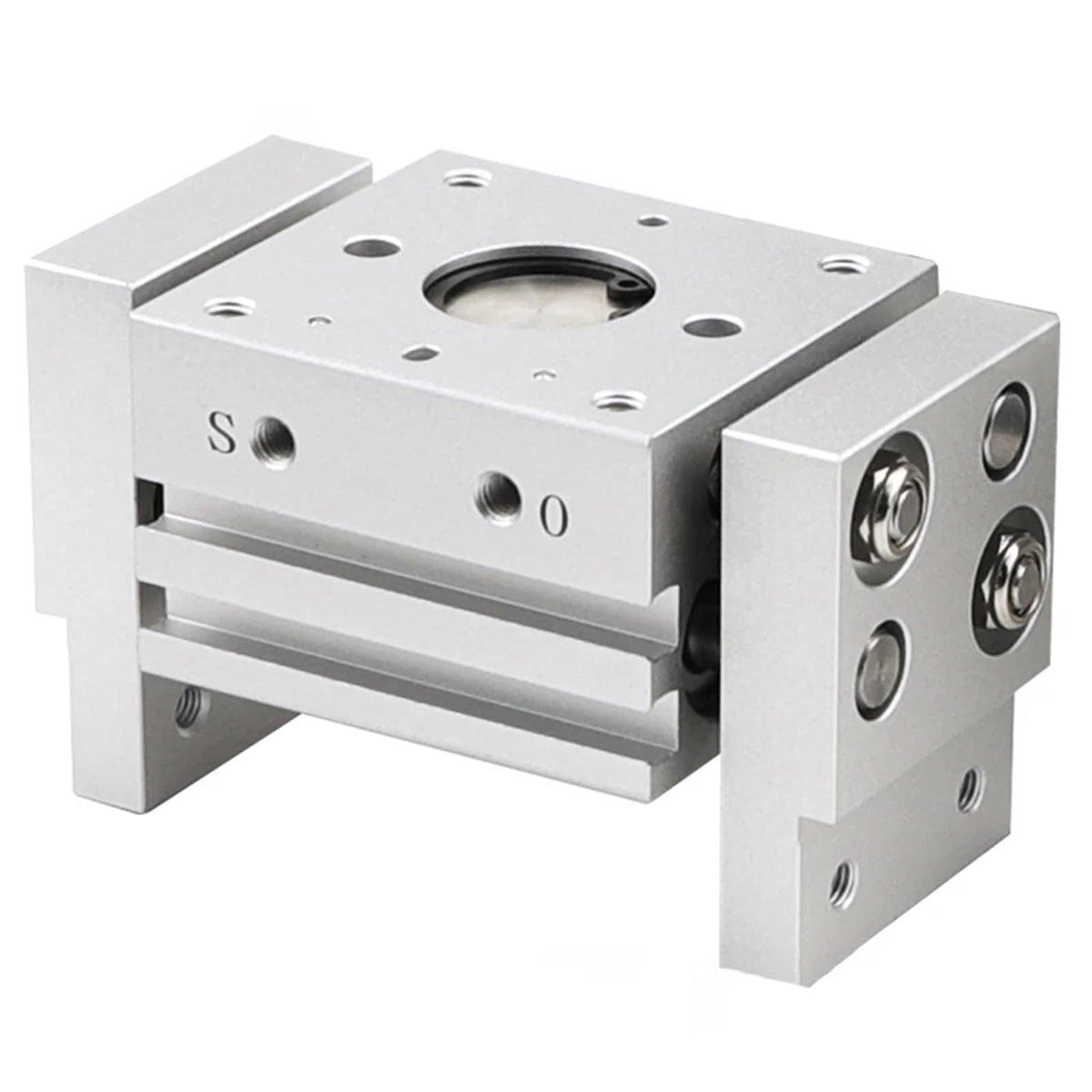 MHL2 Series Double Acting Pneumatic Gripper Replacement Fulcrum Finger Air Cylinder 10D/16D/20D/25D/10D1/16D1/20D1/25D1(MHL2-10D2)