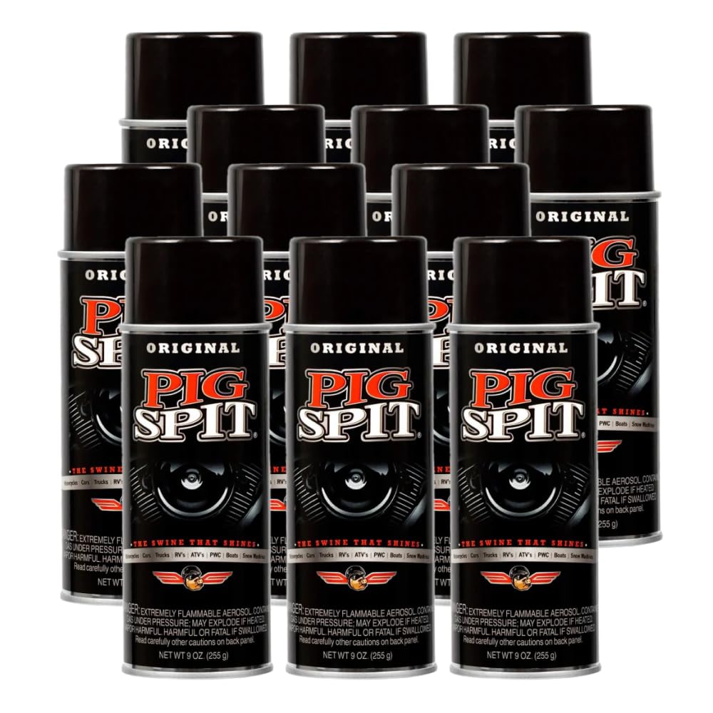Original | Shine for Engines, Trim, Tires & Vinyl | Restores Faded Black Plastic | 9 oz. | 12-Pack