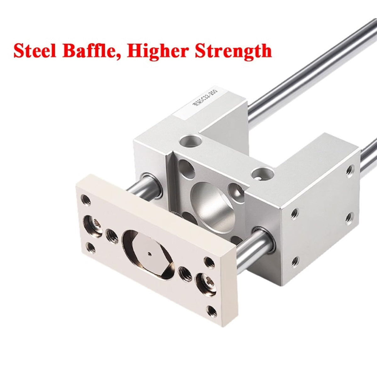 Standard Pneumatic Cylinder Linear Guide Rail for SC SU DNC Piston SC32 SC40 SC50 Guiding Support Bracket Mounting Accessories(Stroke 50mm,SC32)