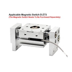 Double Acting Pneumatic Gripper Wide Type Air Gripper Parallel Cylinder MHL2-20D MHL2-20D1 MHL2-20D2 Aluminium Clamps(MHL2-16D2)