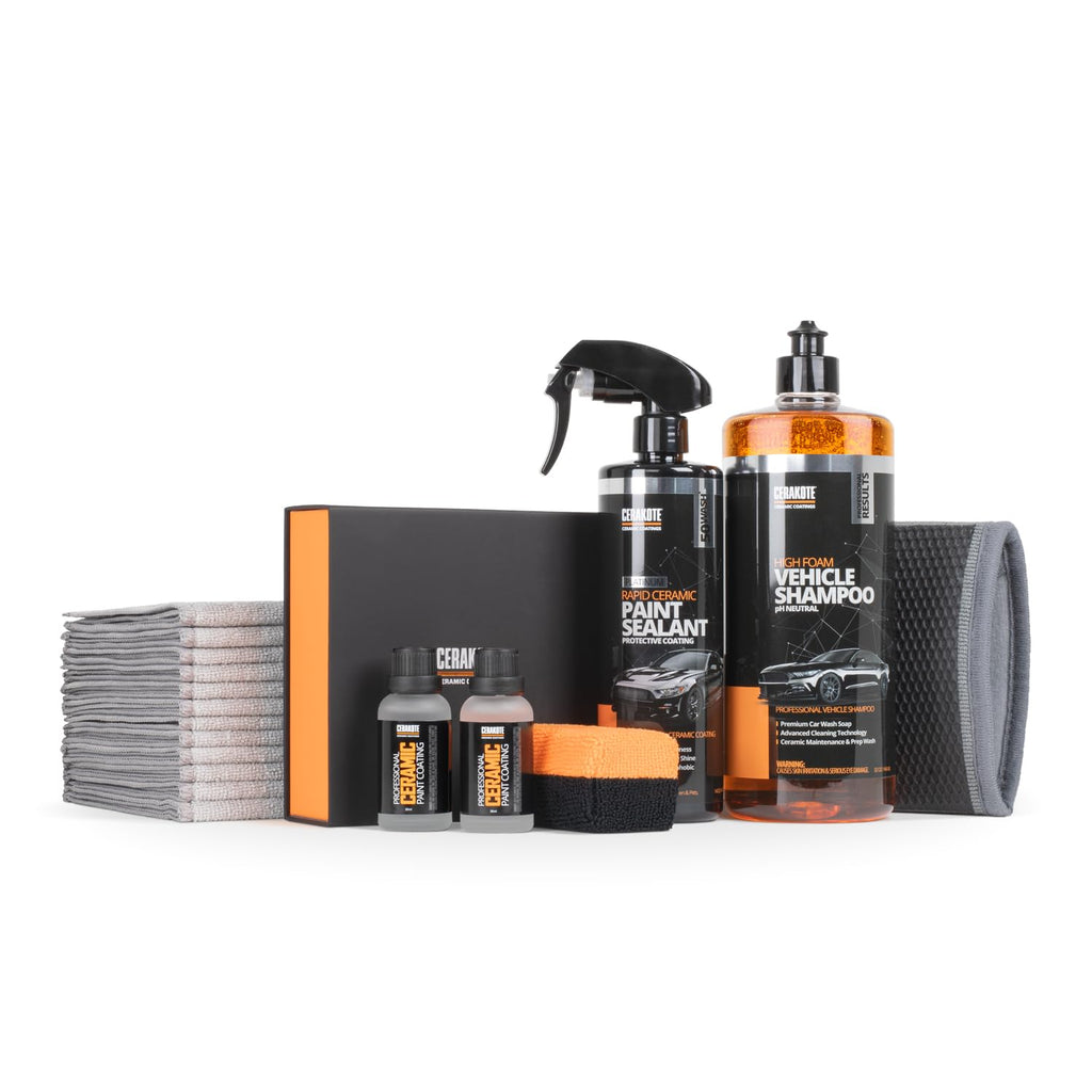 CERAKOTE® Car Wash and Detailing Kit, All In, 11 Piece