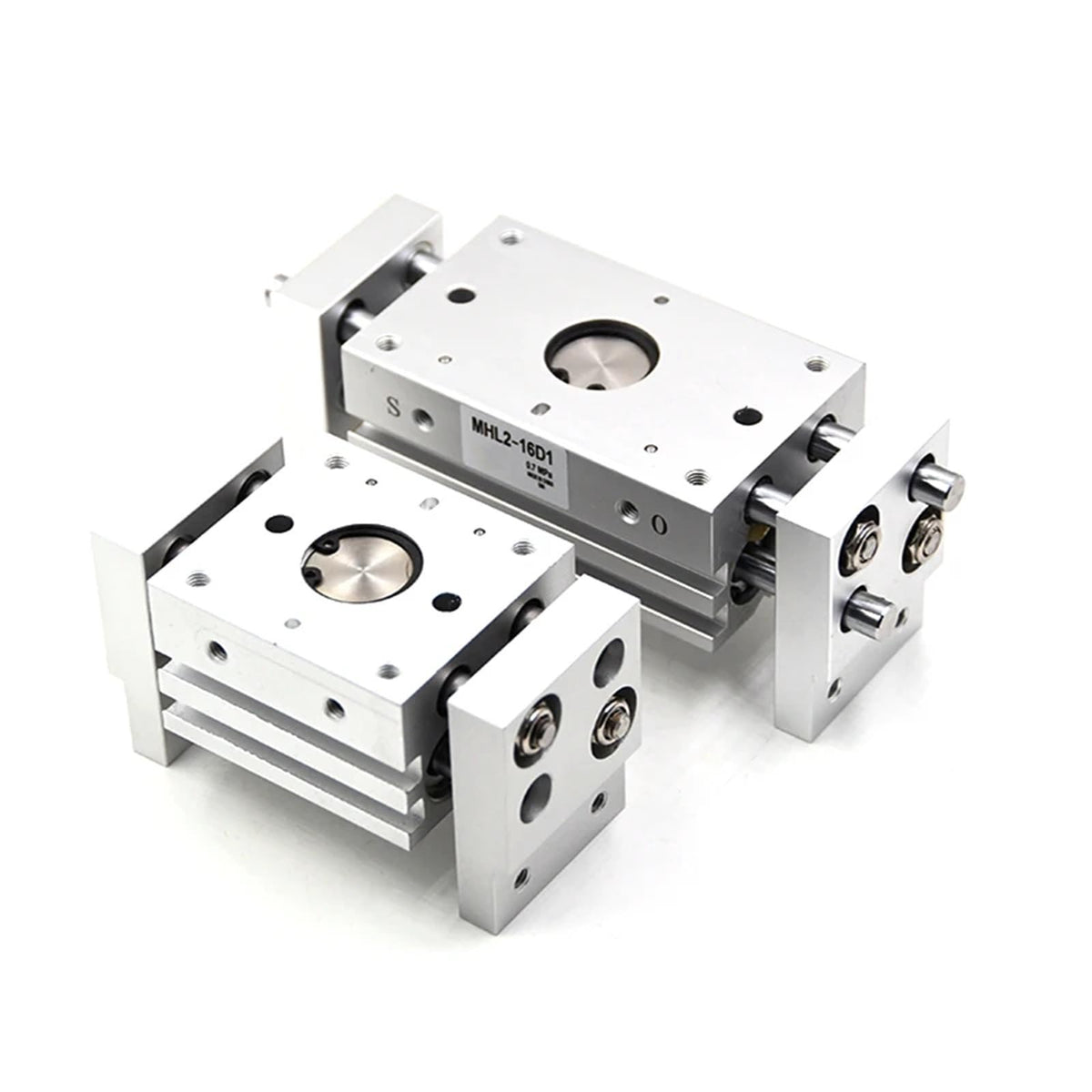 MHL2 Series Double Acting Pneumatic Gripper Replacement Fulcrum Finger Air Cylinder 10D/16D/20D/25D/10D1/16D1/20D1/25D1(MHL2-10D2)