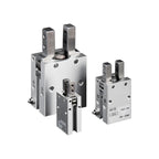 1pcs MHC2 Series Angular Type Air Gripper/Standard Type 2 Fingers Opening/Closing Angle 30° to -10° Bore Size 10/16/20/25 mm(MHC2-D2,Bore 25mm)