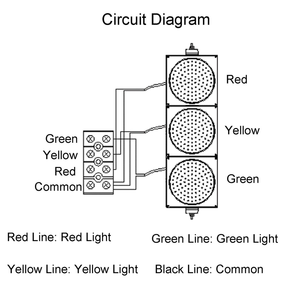 Traffic Light, Stop and Go Light, Industrial LED Traffic Stop Light, Dock Bay Indicator Warning Light, Traffic Light Controller/Sequencer (Color : Manual Control, Size : 100mm-110v)(100mm 220v)