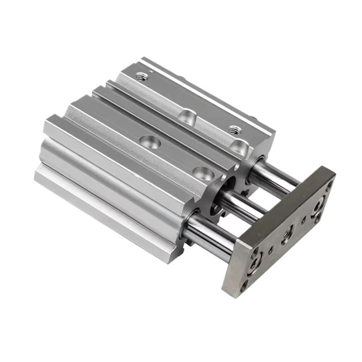 with Guide Rod Hole 12/16 / 20/25 / 32 / 40mm, Stroke 10-175mm, Compact Guide Cylinder, Thin Three-Axis Pneumatic Cylin(Trip 50mm,MGPM20)