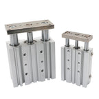 Compact Pneumatic Guide Cylinder, Double‑Action, Bore 12‑80mm, Stroke 10‑300mm(60mm Stroke,MGPM50)