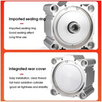 CDQ2B Compact Cylinder Double Acting Thin Cylinder CDQ2B12 CDQ2B16 CDQ2B20 CDQ2B25 CDQ2B32 CDQ2B40 CDQ2B63 CDQ2B80(Stroke 50mm,Bore 80mm)