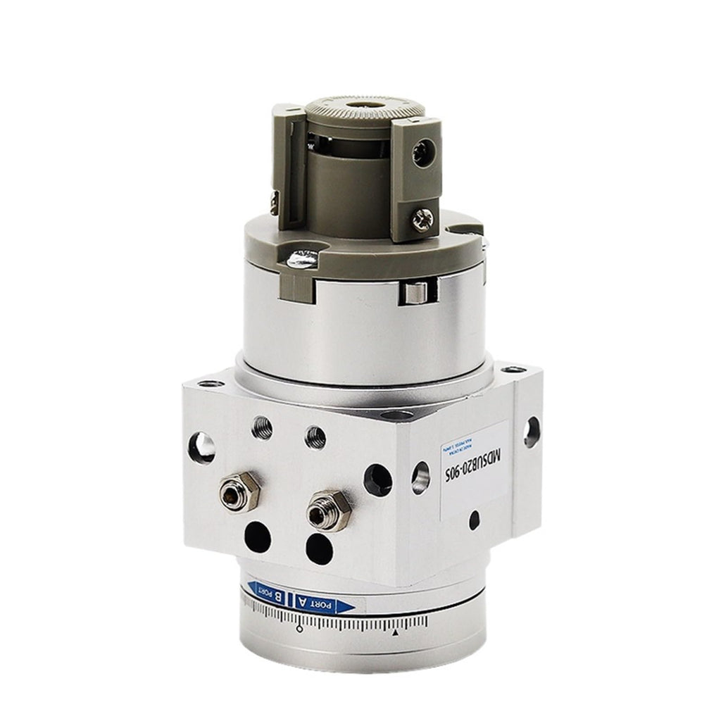 MDSUB20-90S Pneumatic Swing Table Vane Cylinder Manipulator Rotary 90 Degree Adjustable Built-in Magnetic Ring 1Pcs