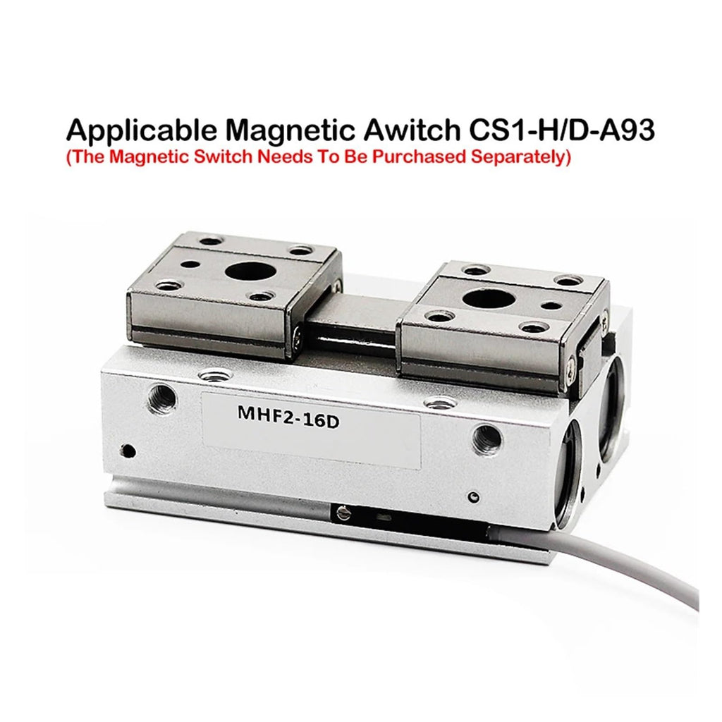 MHF2-8D MHF2-10D MHF2-12D MHF2-16D MHF2-20D Low Profile Air Parallel Gripper Force Pneumatic Cylinder Pneumatic Gripper(MHF2-20D)