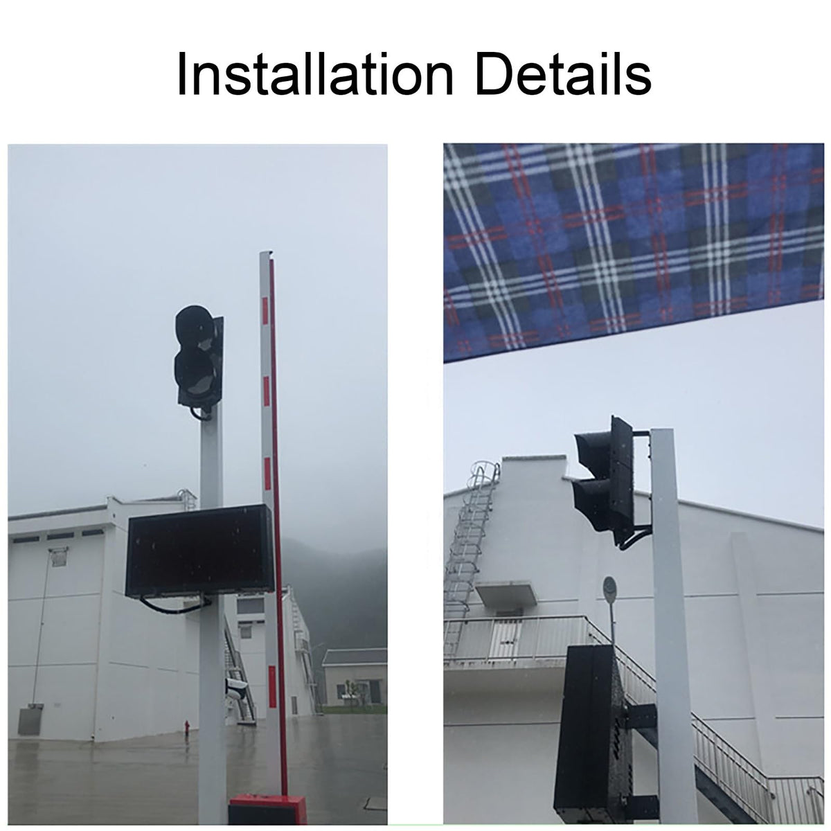 Traffic Stop Light LED Indicator Light, Traffic Light, Red/Green Stop Light Lamp, Industrial Lamp for Wall with Manual Switch (Color : 200mm-24v)(200mm 220v)