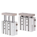 TCM Three Axis Pneumatic Cylinder with Guide Rod TCM20X20S TCM20X25S TCM20X30S TCM20X40S TCM20X50S TCM20X75S TCM20X100S 125S(Tcl20x125s)