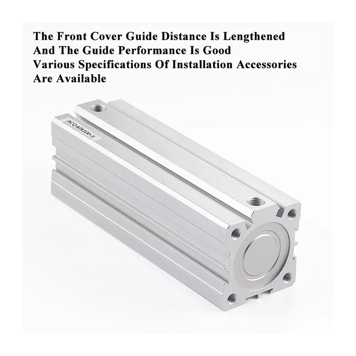 1pcs Air Pneumatic Cylinder ACQ32/40/50/63 * 110/120/130/140-S-B Extended Stroke Compact Thin Cylinders(Stroke 150)