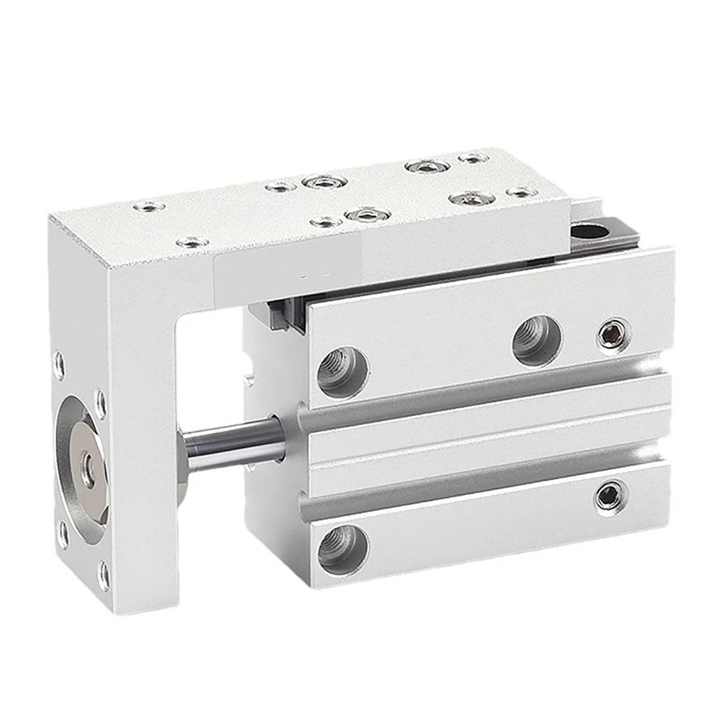 HLH6/10/16/20 Air Side Table Rail Type Pneumatic Cylinder Piston 10S/15S/20S/30S/40S/50S(Stroke 30mm,Bore 20mm)