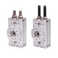 1PCS 90 ° -180 ° Rotary Cylinder HRQ2 HRQ3 HRQ7 HRQ10 HRQ20 HRQ30 HRQ50 HRQ70A HRQ100A Pneumatic Actuator Cylinder(HRQ20A)