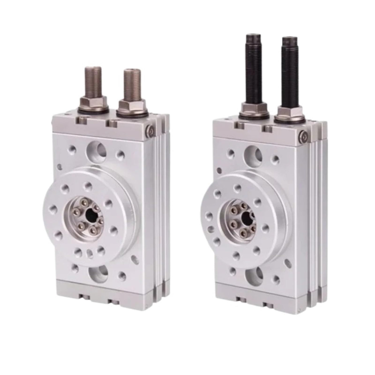 1PCS 90 ° -180 ° Rotary Cylinder HRQ2 HRQ3 HRQ7 HRQ10 HRQ20 HRQ30 HRQ50 HRQ70A HRQ100A Pneumatic Actuator Cylinder(HRQ20A)