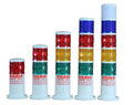 10pcs/lot TD50 led Warning Light Machine Four-Color Alarm lamp Lights Barrel Type DC24V Sound Minaret Tower led Warning Light