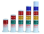 10pcs/lot TD50 led Warning Light Machine Four-Color Alarm lamp Lights Barrel Type DC24V Sound Minaret Tower led Warning Light
