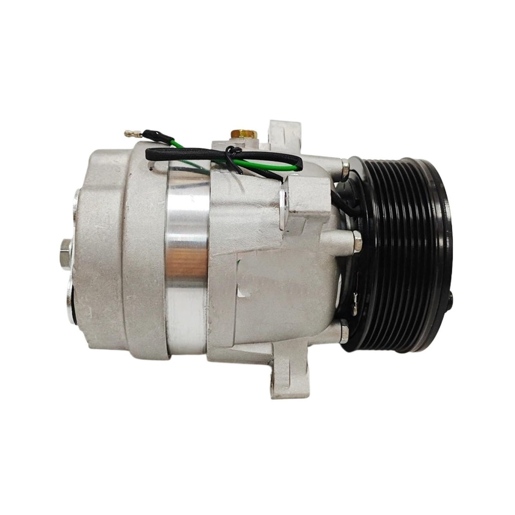 AC Cooling Pump Compressor Compatible For Doosan Daewoo Excavator B55W-1 B55W-2 DX35Z DX53W DX55 DX55W DX60R DX62R3 DX63-3 DX80R 22086012B(24V-1PK)