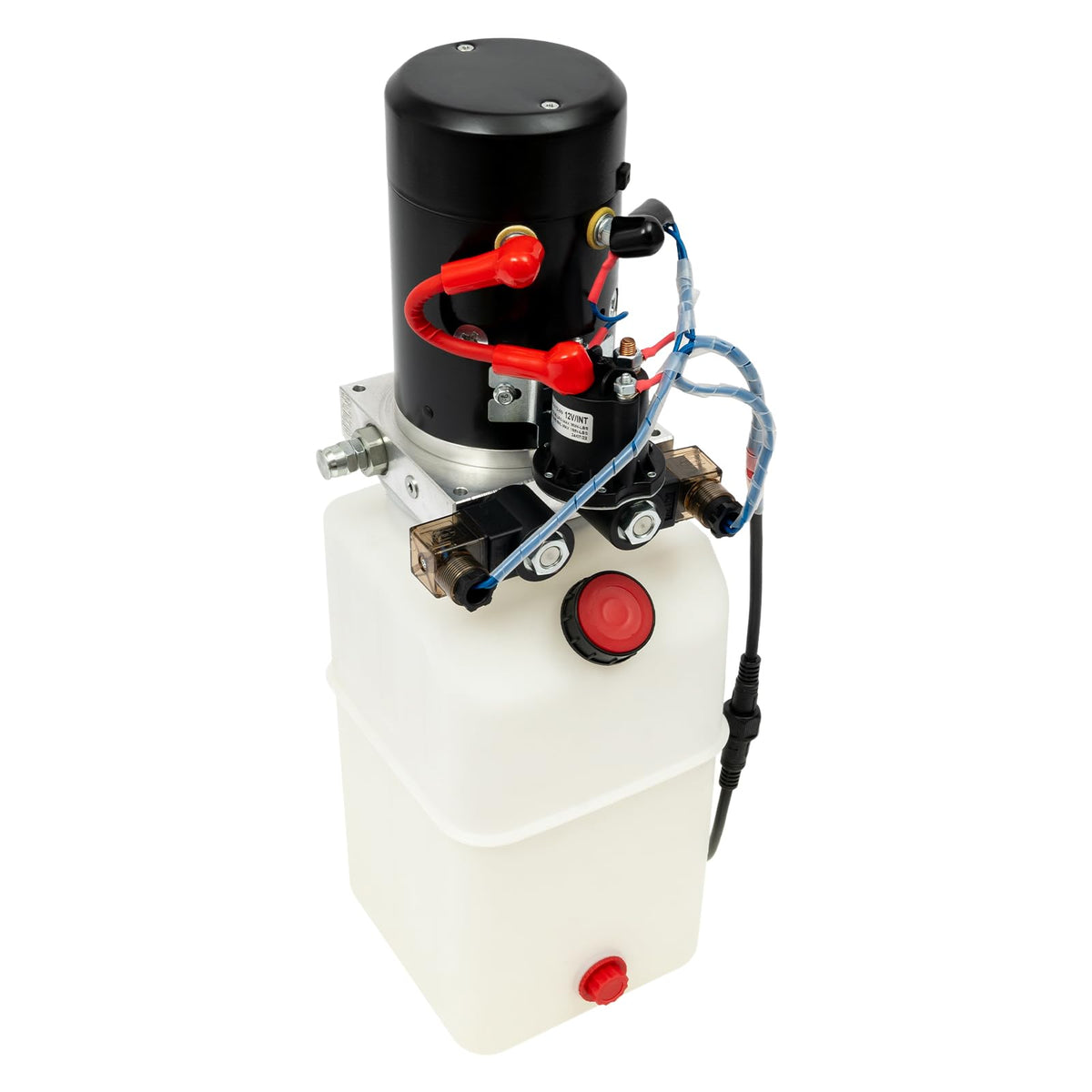 Single Acting Hydraulic Pump 12V Power Unit Hydraulic Lifting System Motor