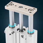 Pneumatic Compact Guide Air Cylinder MGPM 12/16/20/25/32/40 Stroke 10/20/30/40/50/75/100/125/150/200MM 1PCS(Stroke 175mm,Bore 40mm)