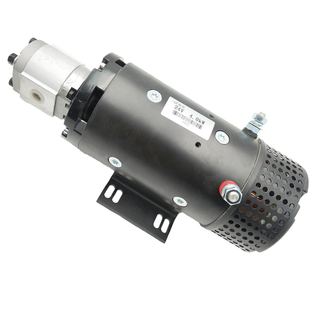 147662 147664 147099 Hydraulic Pump Reducer Assembly 24V 4KW Compatible for Skyjack Electric Scissor Lift Models SJIII3215 SJIII3219 SJIII3220 SJIII3226 SJIII4620 SJIII4626