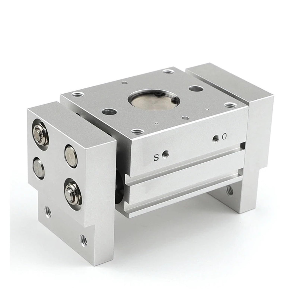 MHL2 Series Double Acting Pneumatic Gripper Replacement Fulcrum Finger Air Cylinder 10D/16D/20D/25D/10D1/16D1/20D1/25D1(MHL2-20D1)