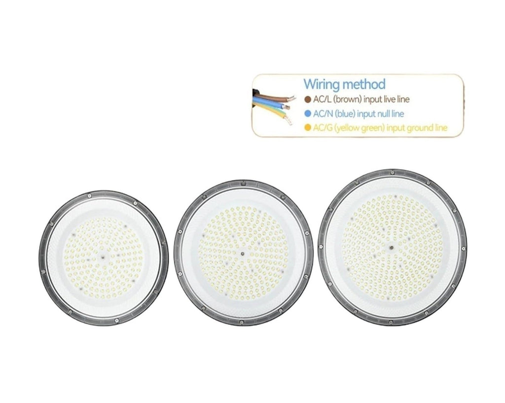 LED High Bay Lights 100W 200W Bright AC100-265V