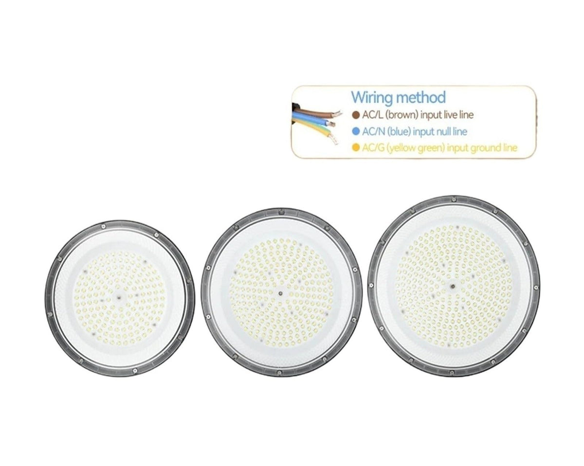 LED High Bay Lights 100W 200W Bright AC100-265V