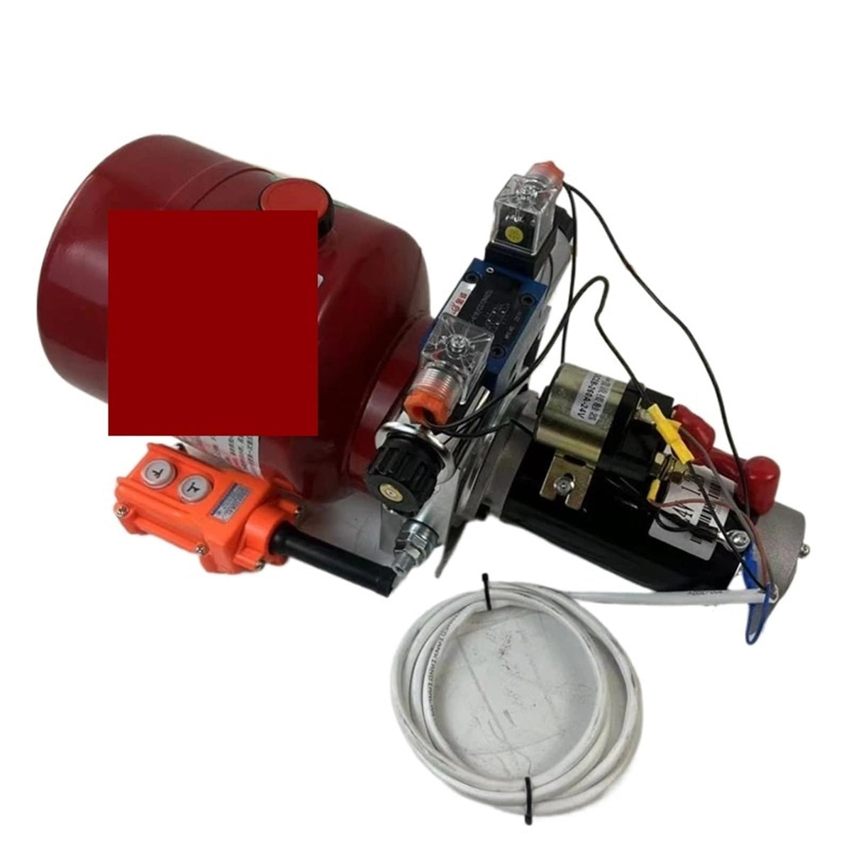 12V 24V 48V Power Unit Hydraulic Pump Station Electric Forklift Stacker Lift Dump Truck Oil Pump Accessories(1.2kw Double Acting,48V)