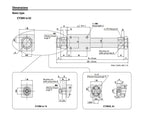 Magnetically Coupled Rodless Cylinder bore 20mm high Pressure Aluminum Alloy Pneumatic air Cylinder CY3B20-100/1500(CY3B20-300)