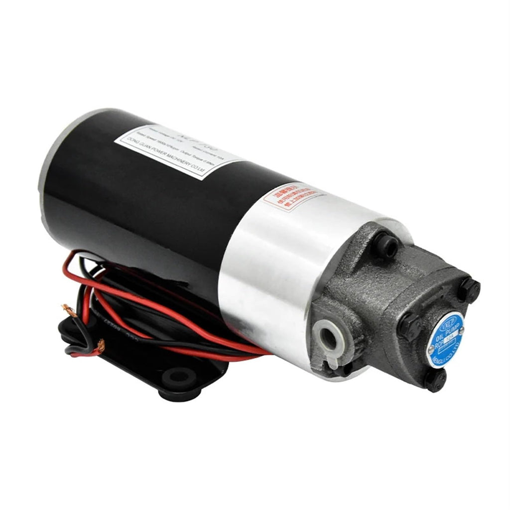 Hydraulic Gear Pump 10A/11A/12A/13A Electric Diesel Oiler Micro Oil Small 1800rpm100W DC12V/DC24V/AC220V(DC24V ROP-10A)