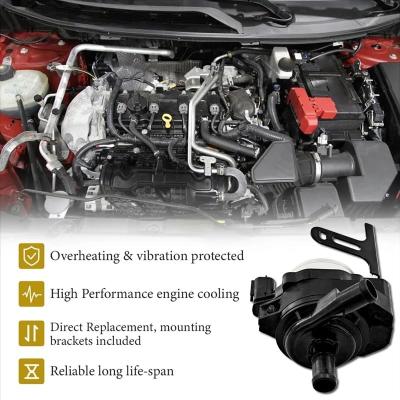 Cooling Water Pump 215806RC0C For Nissan For Rogue For X-Trail Cooling System Parts Engine Auxiliary Water Pump 21580-6RC0A 21580-6RC0C 215806RC0A