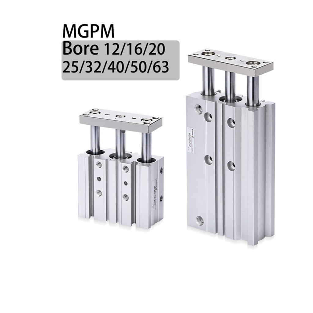 Pneumatic Compact Guide Air Cylinder MGPM12/16/20/25/32/40 Stroke 75MM(Bore 40mm)