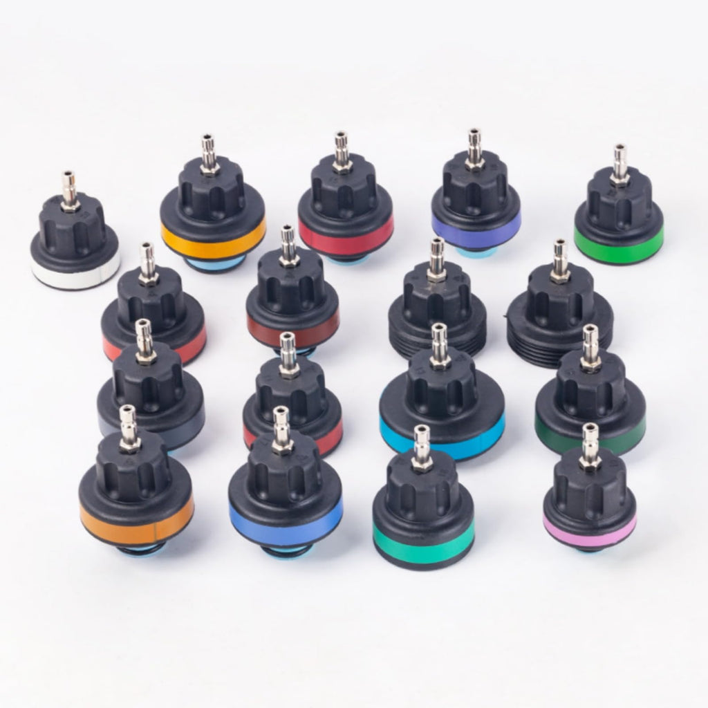 Cooling System Tester Tool Radiator Pressure Test Kit Cap Adapters Vacuum Fill Pump with Gauge Nylon Case Suitable for car Service Cooling Diagnostics Professional workshops