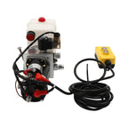 12V Hydraulic Pump Hydraulic Power Unit for Dump Truck Trailer Single Acting Pump 800W