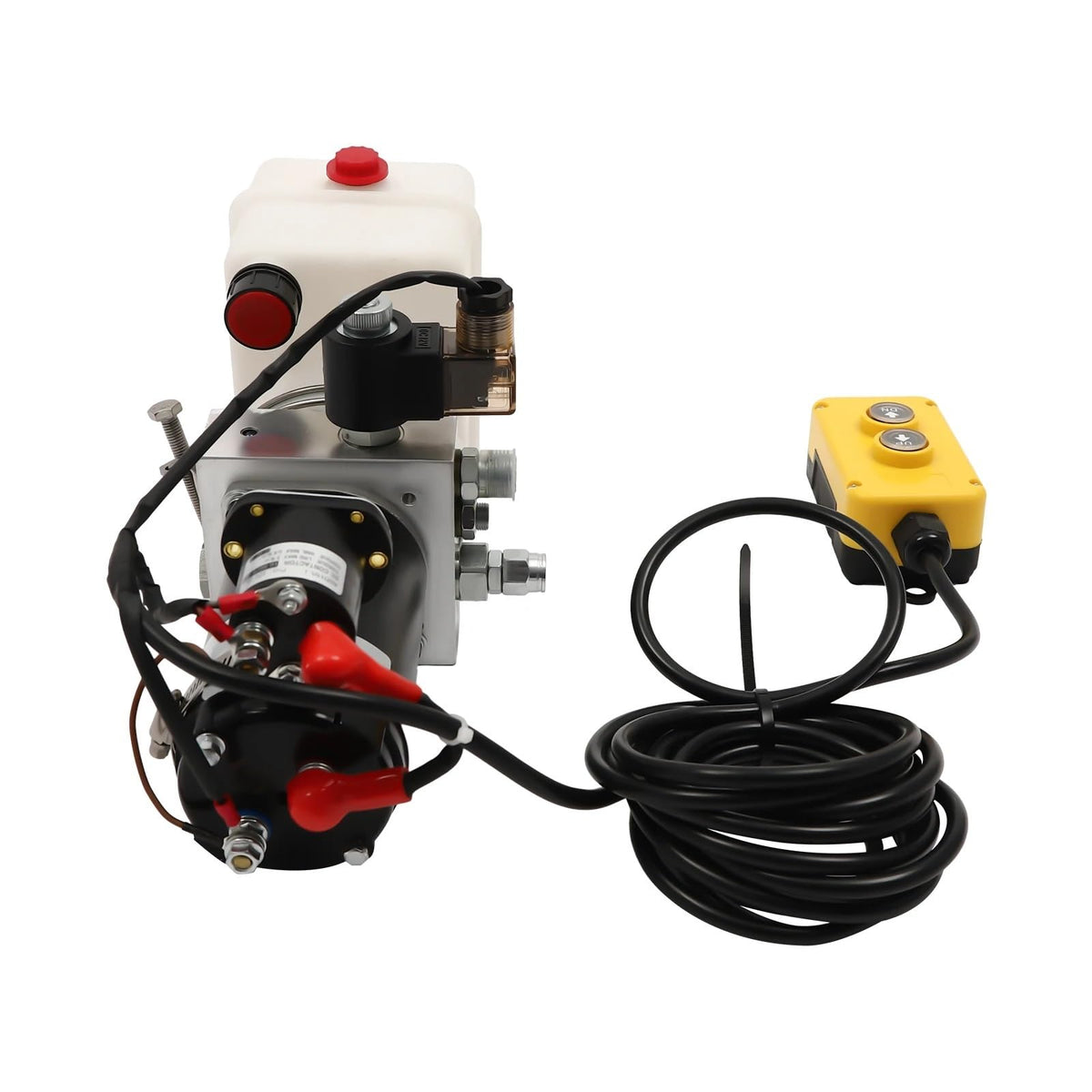 12V Hydraulic Pump Hydraulic Power Unit for Dump Truck Trailer Single Acting Pump 800W