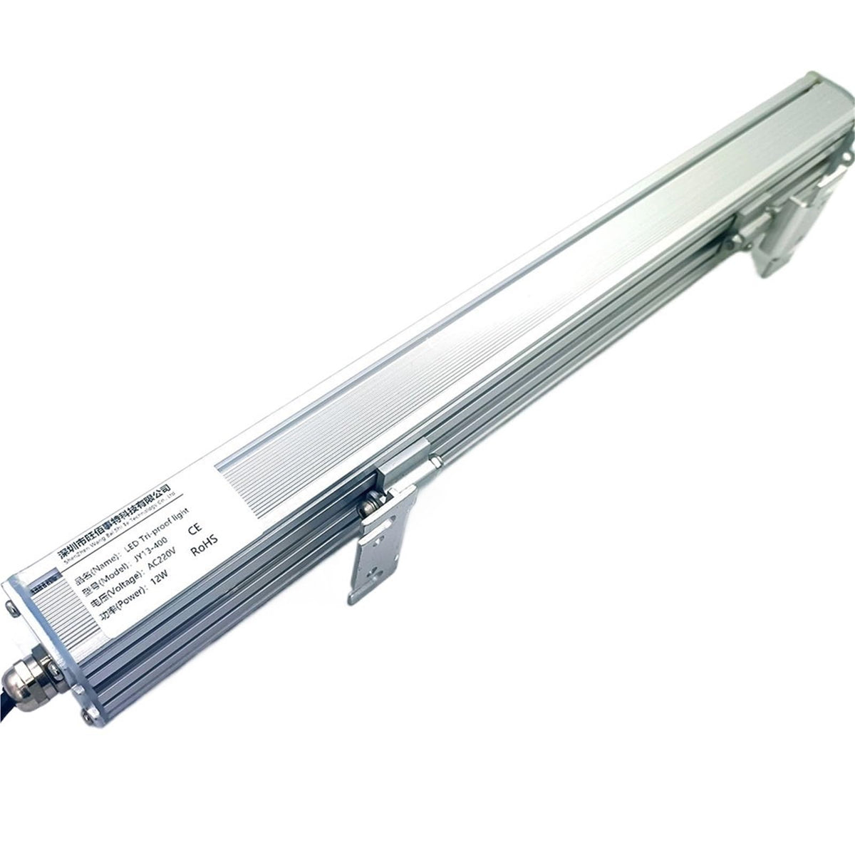 20W 24W 30W LED Work Light DC24V 36V AC110V 220V Waterproof Explosionproof Lamp Garage Lighting CNC Machine Tools(AC 110V-220V,20W)