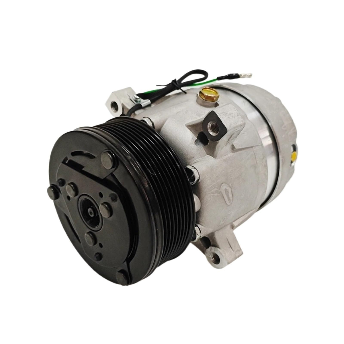 AC Cooling Pump Compressor Compatible For Doosan Daewoo Excavator B55W-1 B55W-2 DX35Z DX53W DX55 DX55W DX60R DX62R3 DX63-3 DX80R 22086012B(12V-1PK)