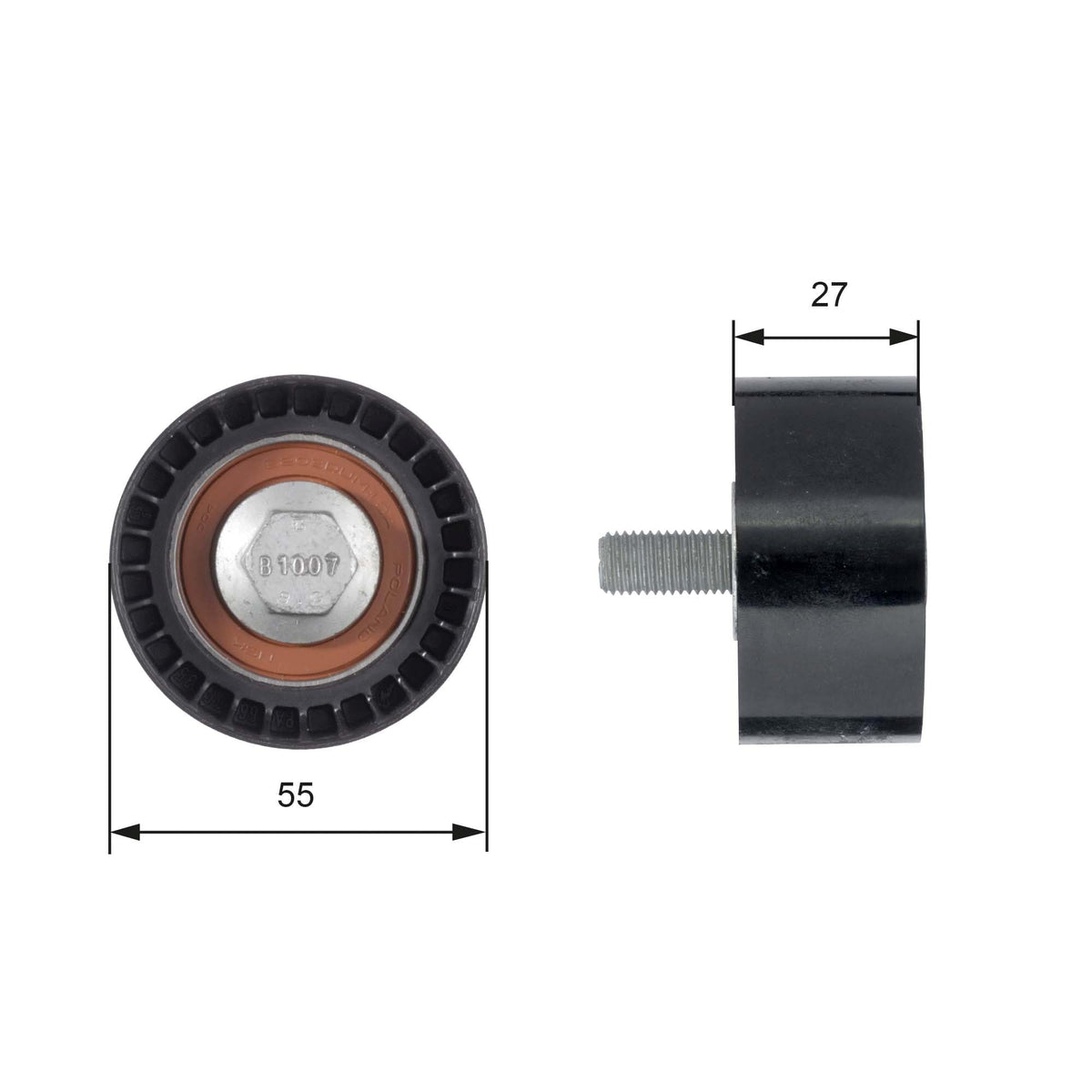 GATES PowerGrip Kit + Waterpump KP15631XS-1