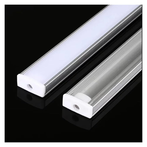 1M LED U-Shaped Aluminum Channel with Lid System