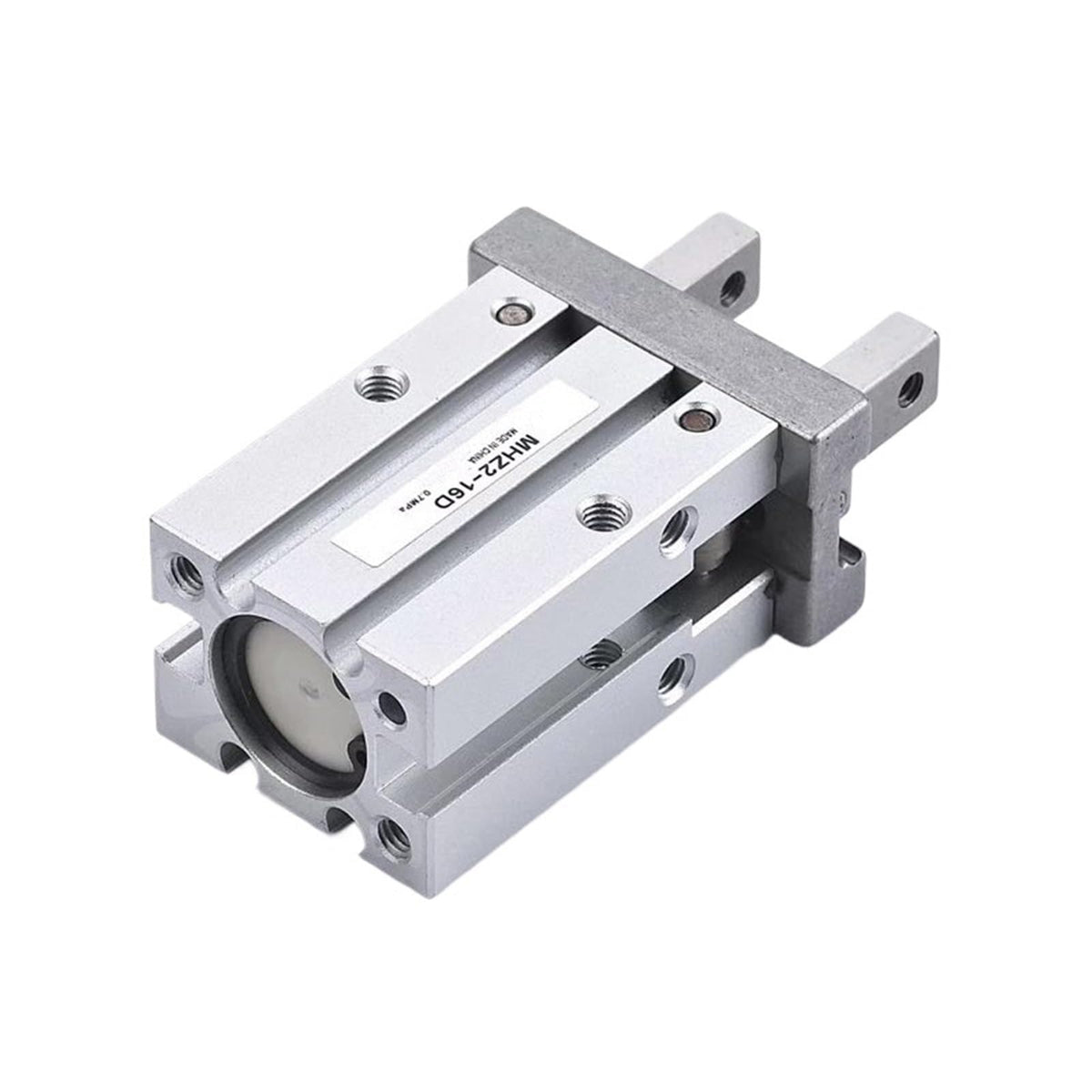 Double Acting Mini Gripper Pneumatic Cylinder MHZ2-6D Aluminium Air Clamps 1Pcs