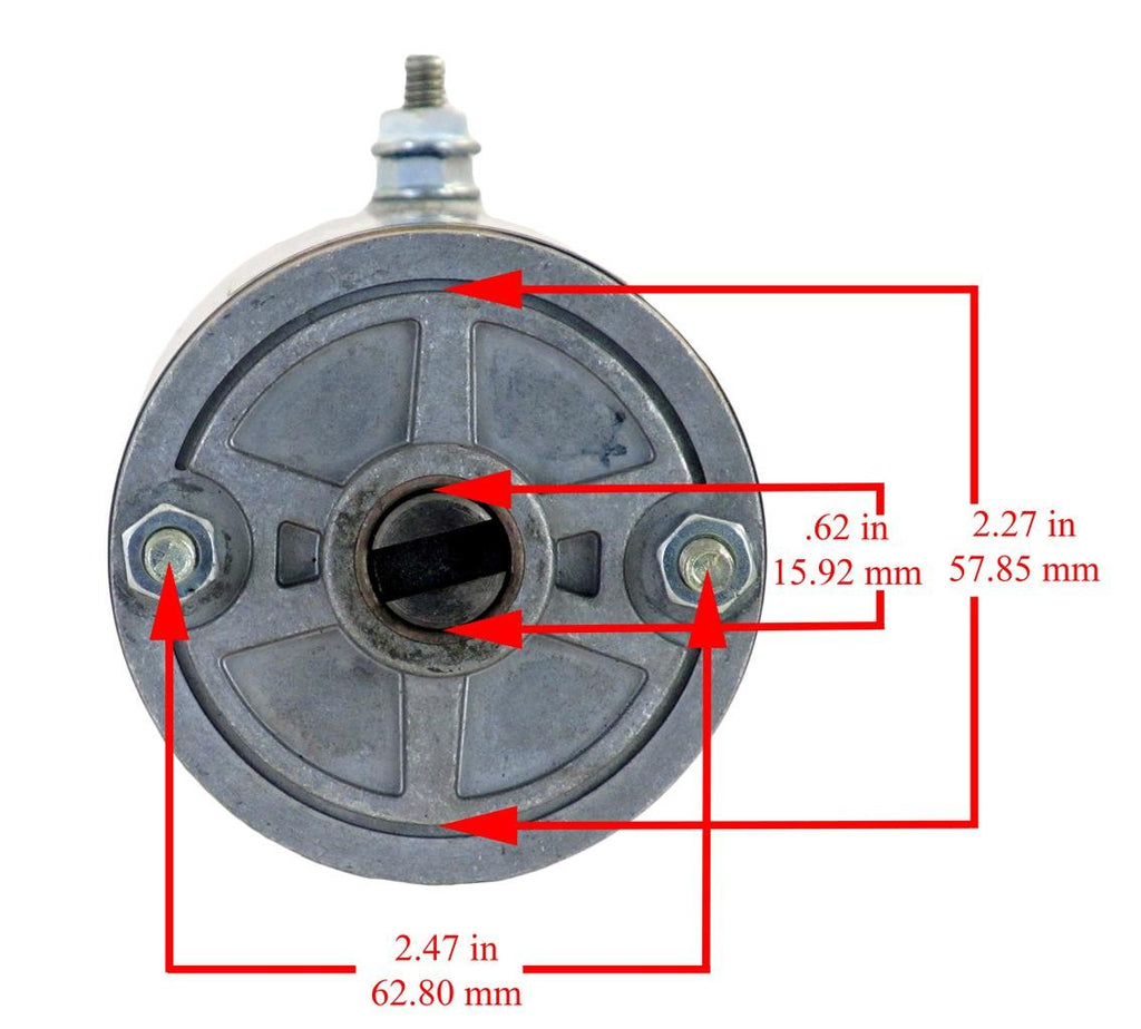 RAREELECTRICAL 12V Ccw Hydraulic Pump Motor For Monarch Snow Plow 56539