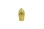 Milton Speed Control Exhaust Muffler, 1/2” MNPT - 40 Micron Sintered Bronze Silencer/Diffuse Air & Noise Reducer - Box of 10