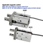 MHZ2-10DN 16DN 20DN Basic Type Air Pneumatic Parallel Gripper MHZ2-25DN Aluminium Clamps Finger Cylinder(MHZ2-25DN)