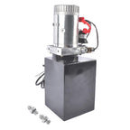 8 Quart Double Acting Hydraulic Pump Dump Trailer 12V DC Power Unit