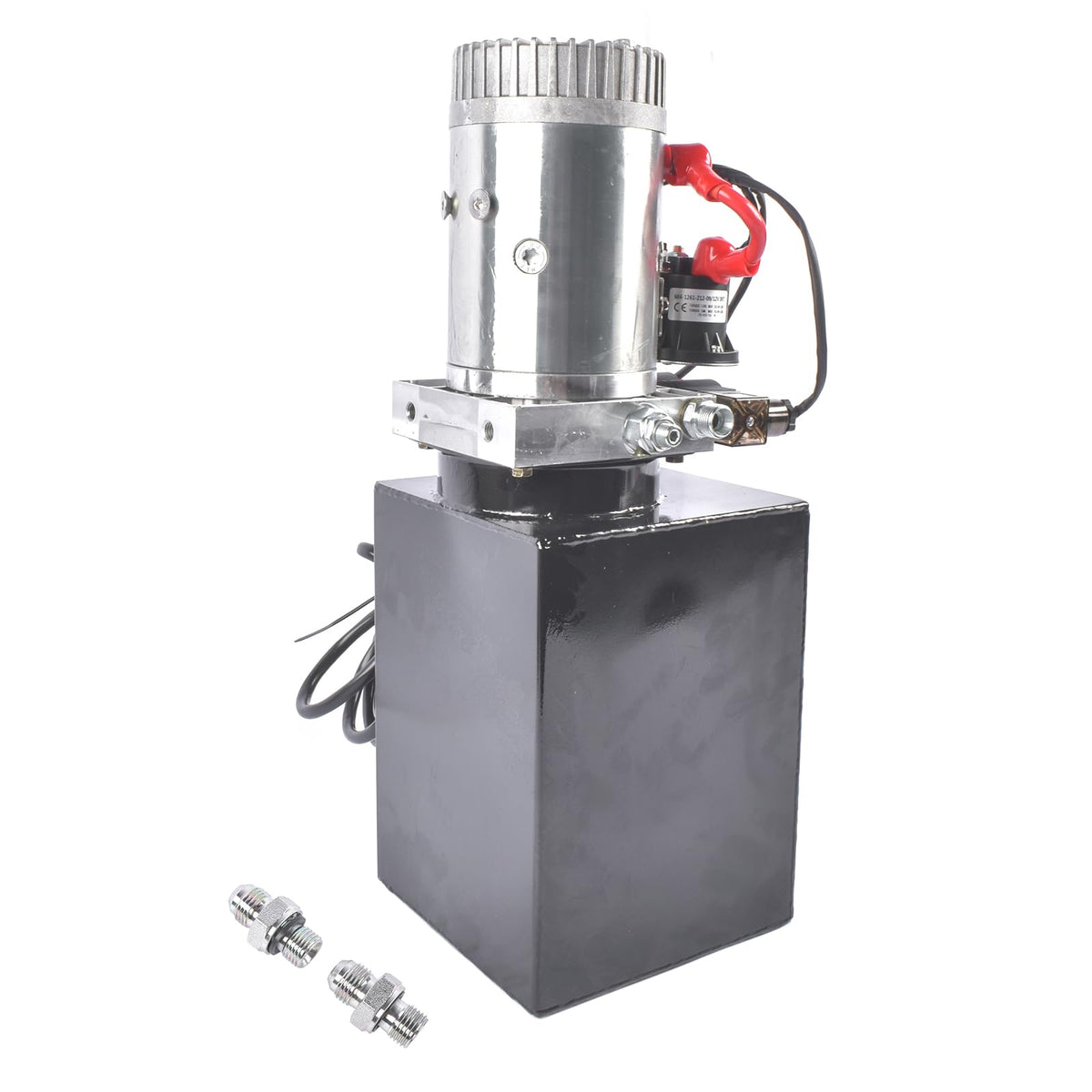 8 Quart Double Acting Hydraulic Pump Dump Trailer 12V DC Power Unit