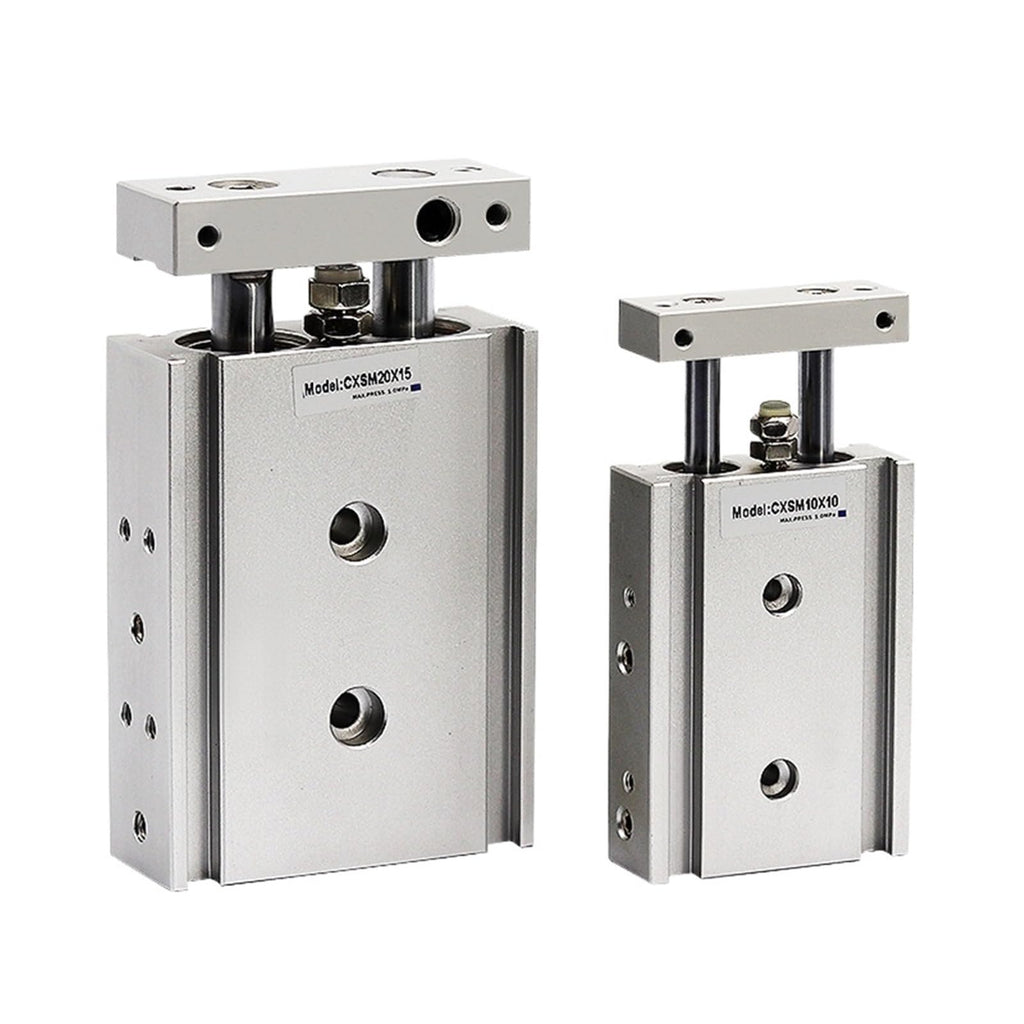1pcs 10-10/15/20/25/30/35/40/45/50s Double Pole biaxial Cylinder Small bore with Magnetic Set-top Cylinder(CXSM10-30)